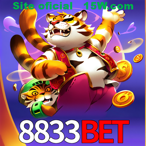 Imagem promocional da 8833Bet mostrando a plataforma e suas vantagens